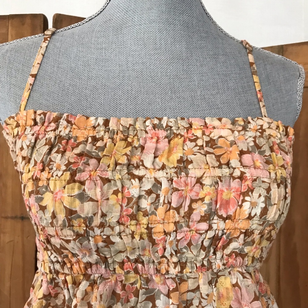 American Eagle Outfitters Floral Cami Crop Top - Picture 3 of 4